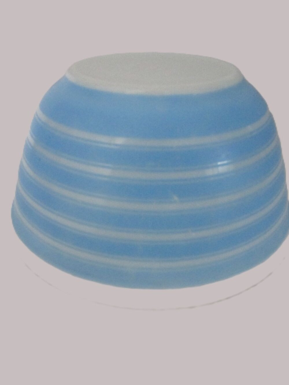 Rainbow Stripe Blue Vintage Mixing Bowl 402 Ovenware Kitchen - Picture 7 of 12